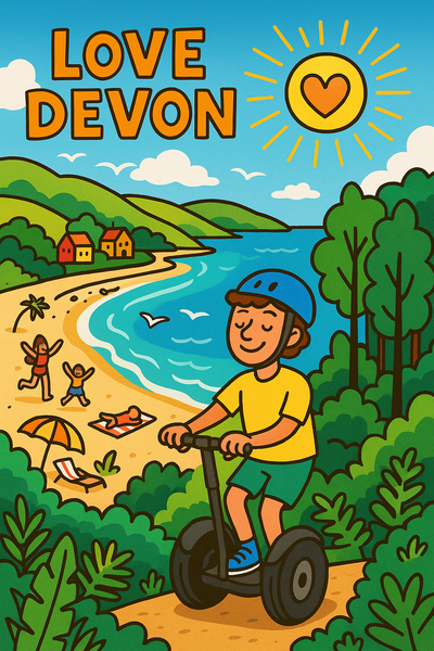Things to Do in Devon : Award-Winning Segway Tours at Cann Woods