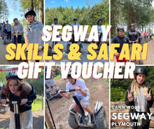Load image into Gallery viewer, Segway Safari &amp; Skills Tour Gift Voucher Cann Wood POST IT - Segway Plymouth Devon Cann Woods
